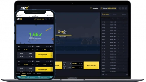 App JetX: Jogue por Dinheiro Real no Celular